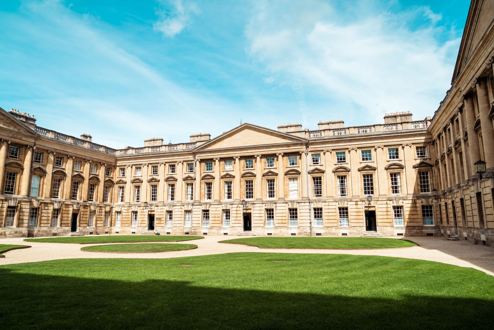 Beautiful Architecture Christ Church Cathedral in Oxford, UK