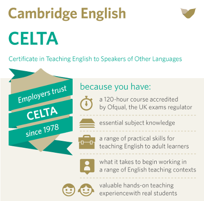 Eployers trust CELTA since 1978 Eployers trust CELTA since 1978